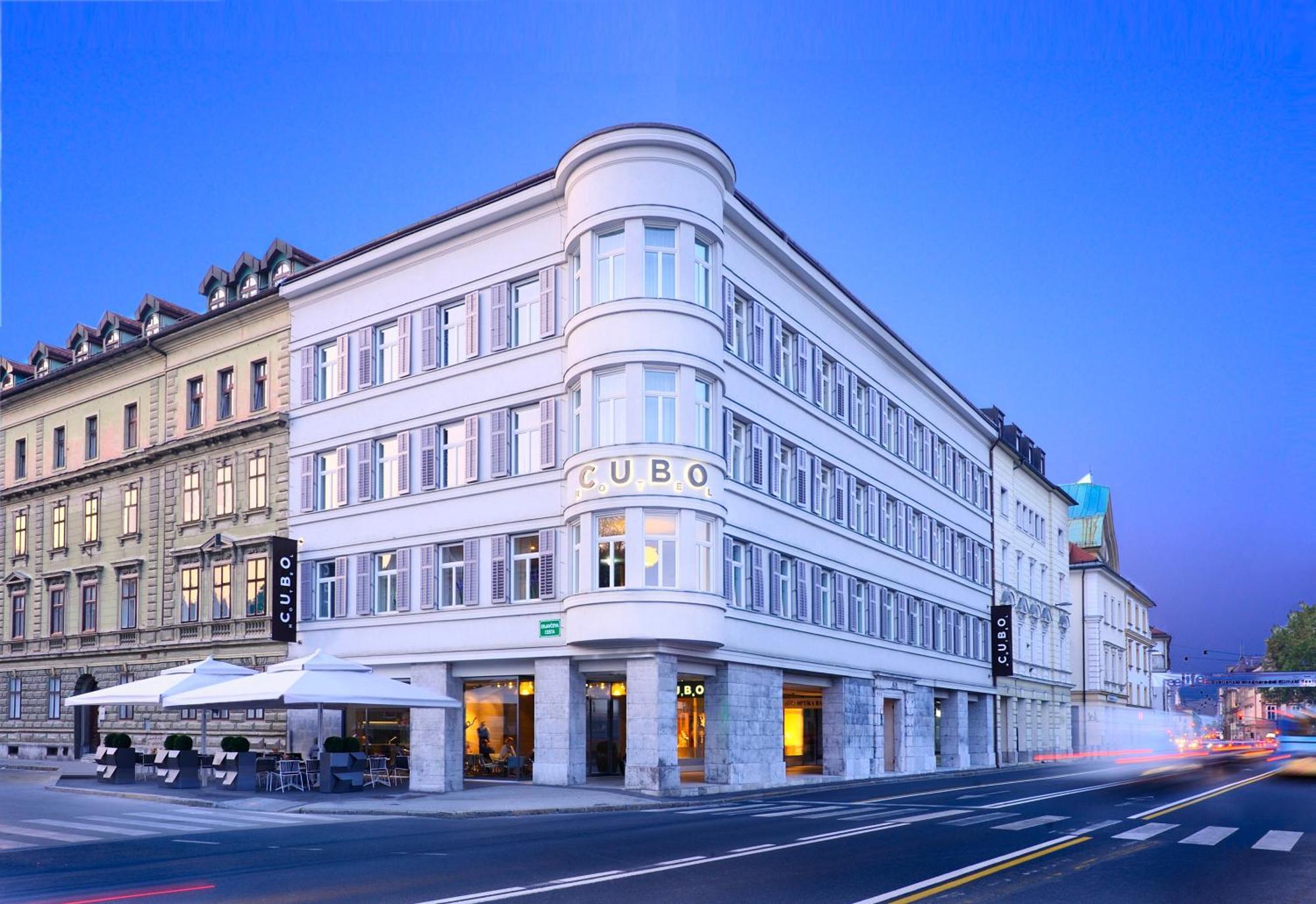 Hotel Cubo Ljubljana Exteriör bild