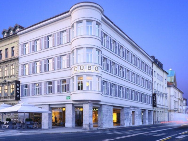 Hotel Cubo Ljubljana Exteriör bild